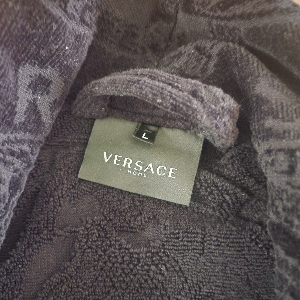 Versace Home Black Towel